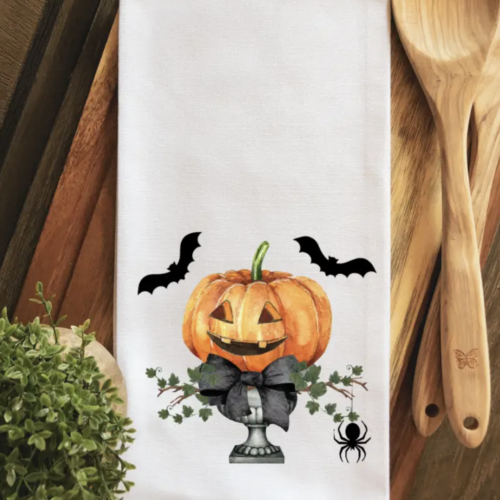 Halloween Tea Towel